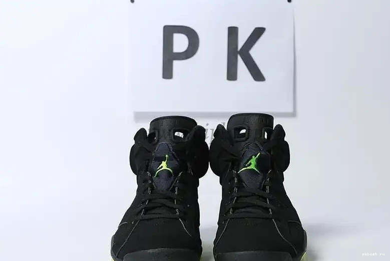 READY Electric PK Green Retro Jordan SHIP MATERIALS TO GOD RETAIL 6 0523